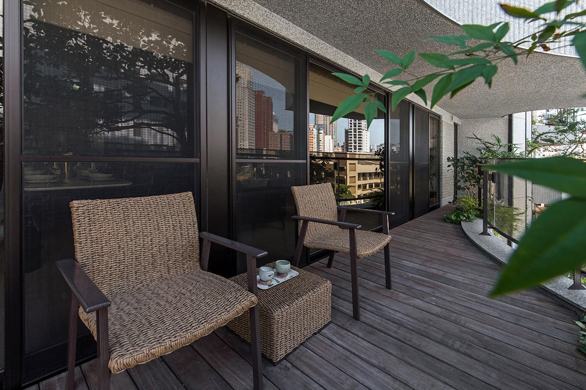 地景陽台｜傢配情境圖